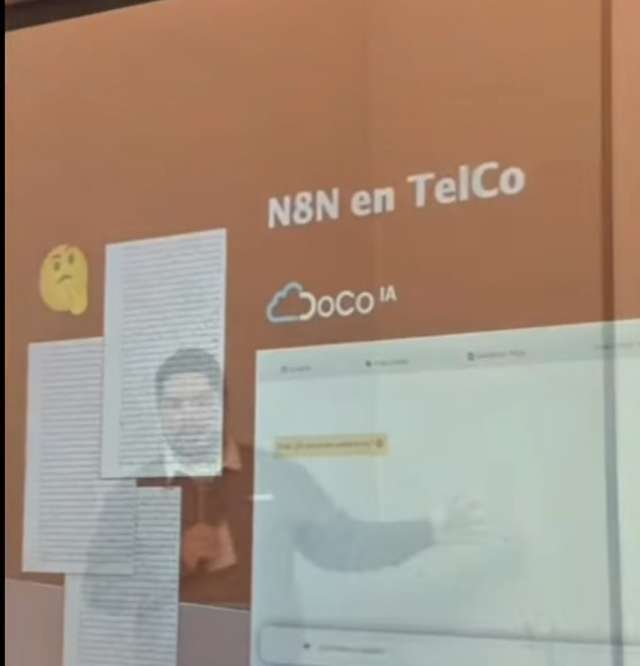 Telco estuvo presente en el Workshop sobre n8n,